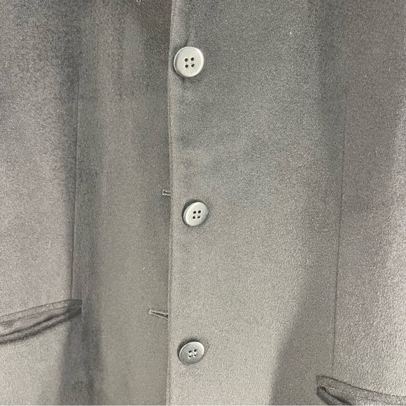 Armani Collezioni Black Blazer Jacket 100% Cashmere  Size 10 Men - Picture 9 of 12